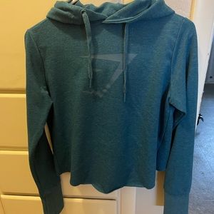 GYMSHARK cropped-hoodie. Size Small.